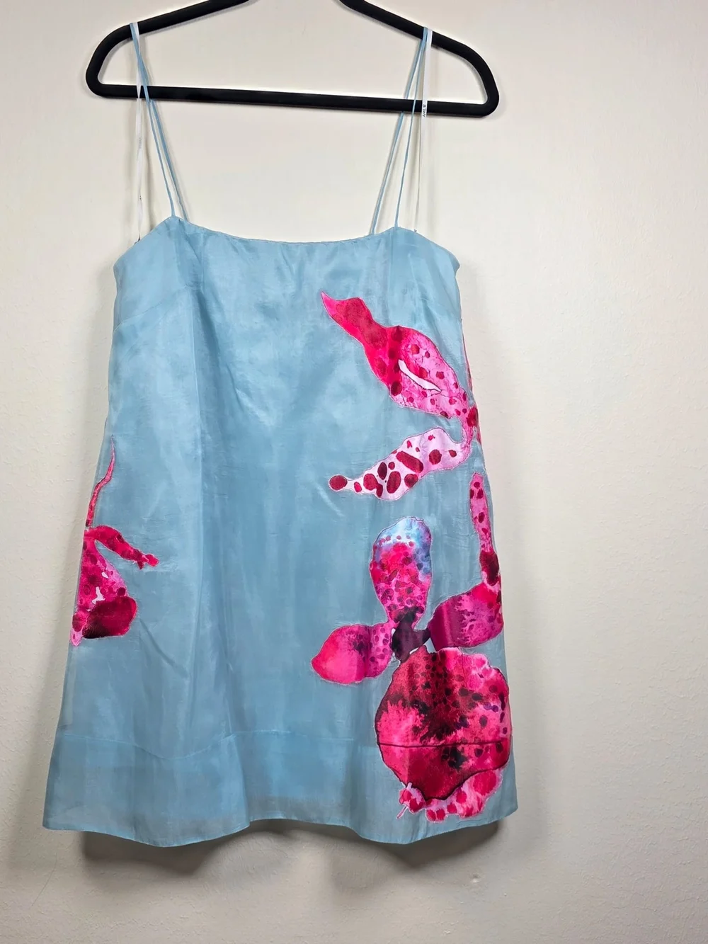 Amur Fran Mini Dress 100% Silk Size 4 MSRP $448 - Picture 5 of 11